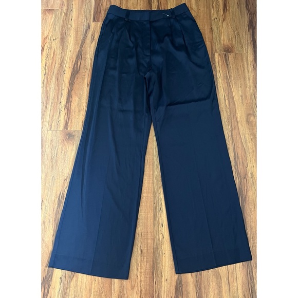 New Favorite Daughter Anthropologie Navy Pants Size 12 - Picture 6 of 9